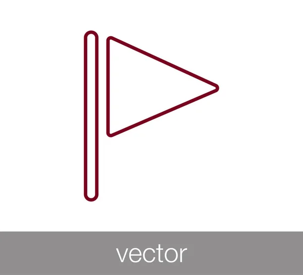 Signet icône simple — Image vectorielle