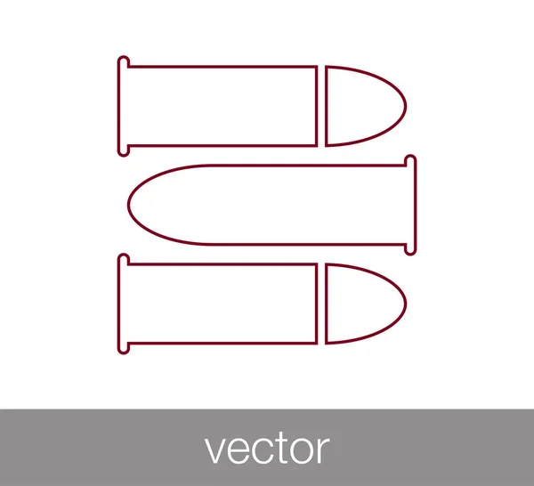 Opsommingstekens regel pictogram — Stockvector