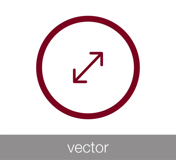 Icono de símbolo de escala . — Vector de stock