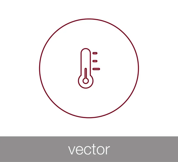 Конструкция значка температуры — стоковый вектор
