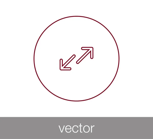 Ilustração do ícone de transferência — Vetor de Stock