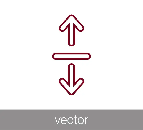 Ícone de ferramenta de escala . — Vetor de Stock