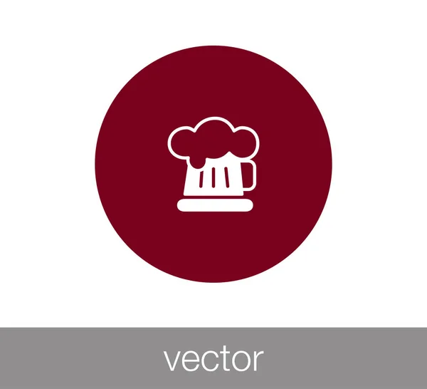 Návrh pivo ikony — Stockový vektor