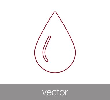 kan damlası simgesi