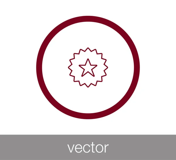 Bookmark simple icon — Stock Vector