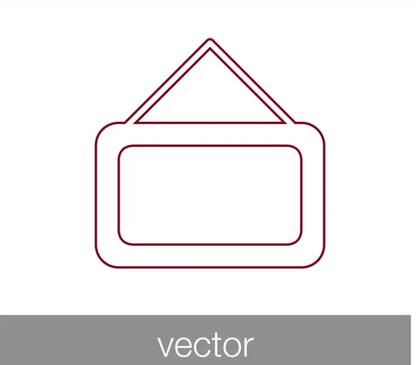 Icono del tablero de presentación — Archivo Imágenes Vectoriales