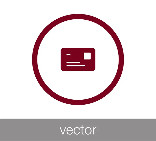 Простая иконка электронной почты — стоковый вектор