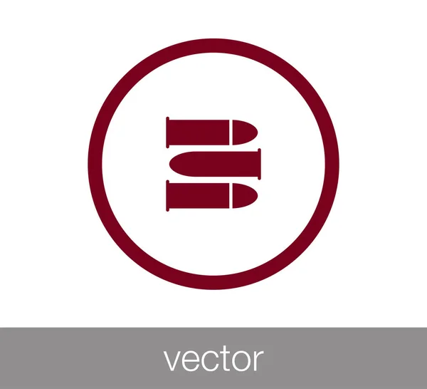 Opsommingstekens regel pictogram — Stockvector