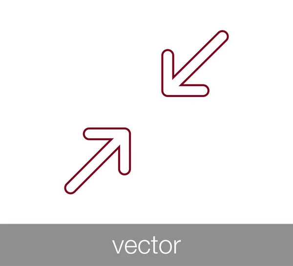 Icono de símbolo de escala . — Archivo Imágenes Vectoriales