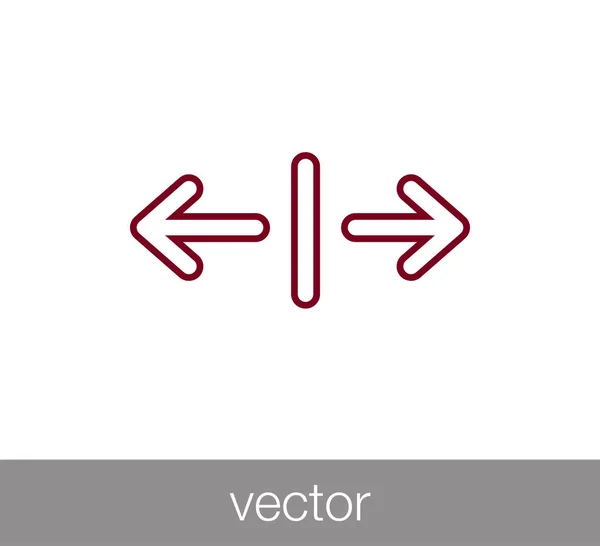 Ícone de ferramenta de escala . —  Vetores de Stock