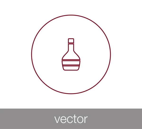 Дизайн иконки бутылки — стоковый вектор