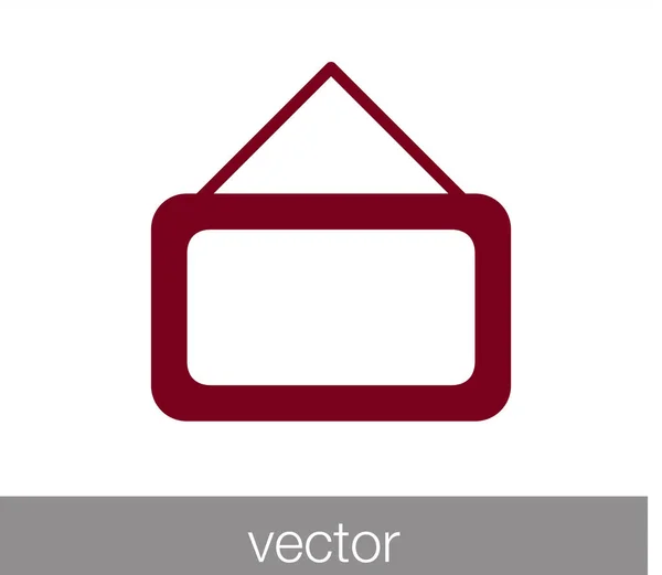 Ikone der Präsentationstafel — Stockvektor