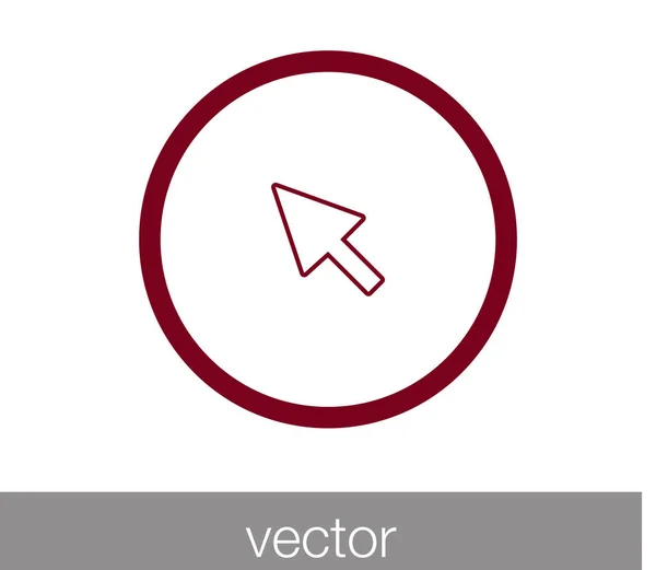 Cursor  pointer icon. — Stock Vector