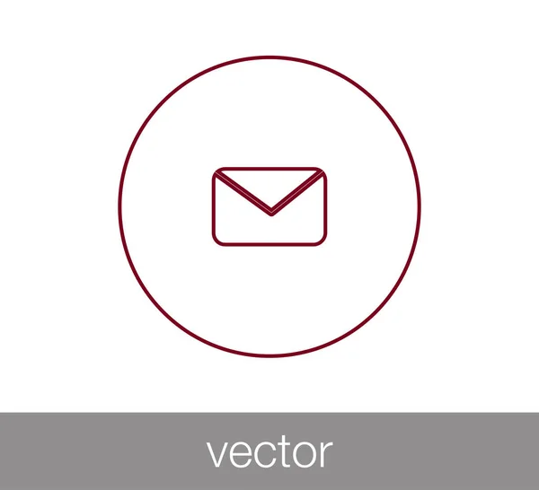 Email simple icono — Archivo Imágenes Vectoriales