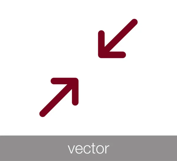 Icono de símbolo de escala . — Vector de stock