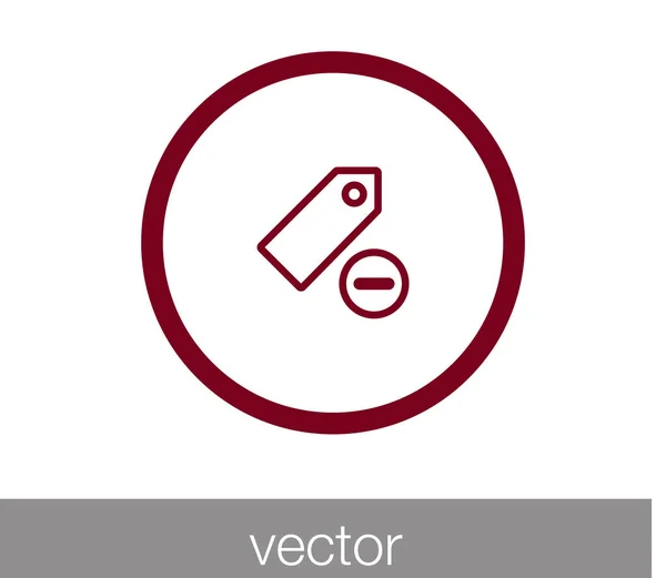 Zakładka ikony znacznika — Wektor stockowy