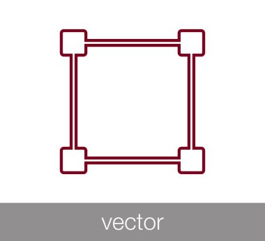 Seçili alanı simgesi
