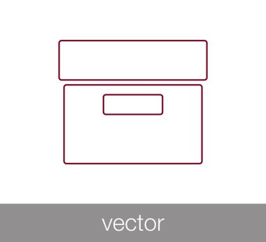 Arşiv kutusu simgesi