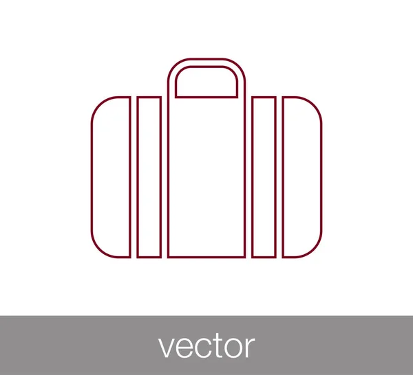 Luggage icon  illustration. — Stock Vector