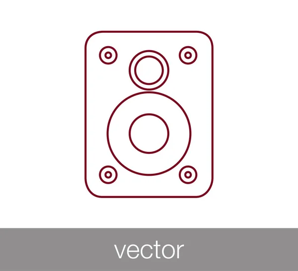 Stereo louder icon. — Stock Vector