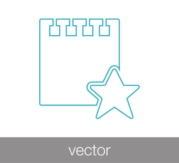 Gestaltung des Dateisymbols — Stockvektor