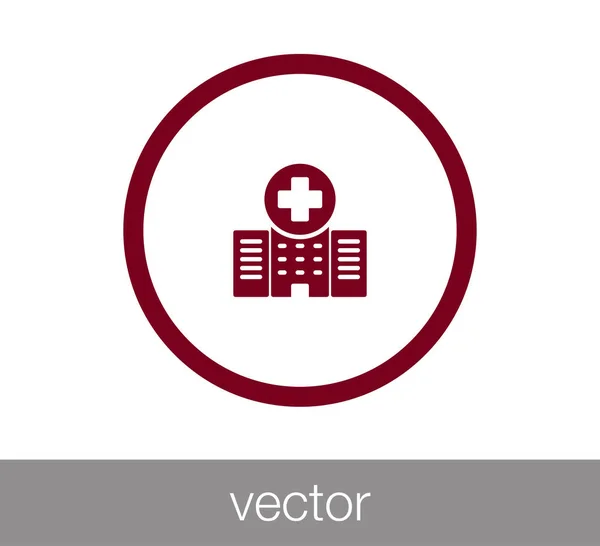 Nemocniční ploché ikony. — Stockový vektor