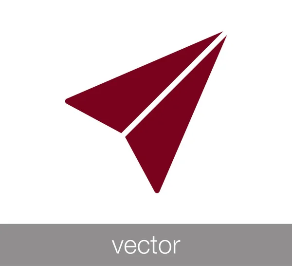 Enviar ícone de e-mail — Vetor de Stock