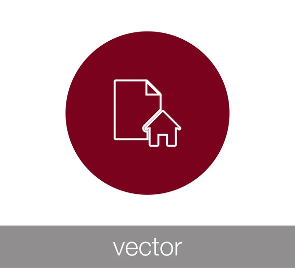 Diseño de icono de archivo — Vector de stock