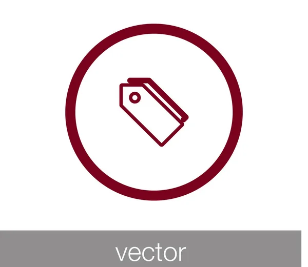 Zakładka ikony znacznika — Wektor stockowy