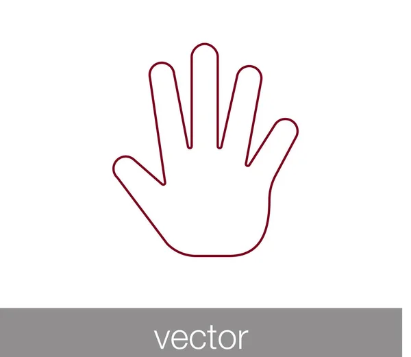 Сенсорный жест — стоковый вектор