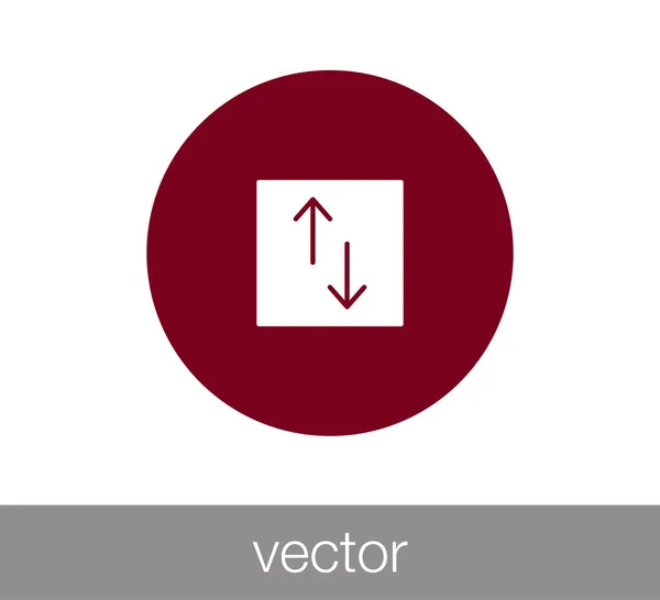 Illustration zum Transfer-Symbol — Stockvektor