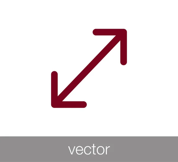 Icono de símbolo de escala . — Vector de stock