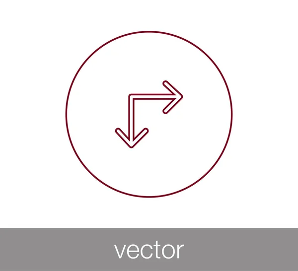 Mover icono de símbolo . — Vector de stock