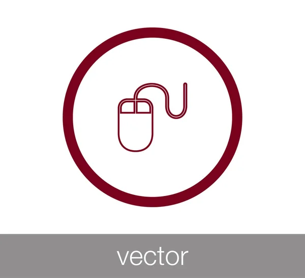 Modern mouse icon — Stock Vector