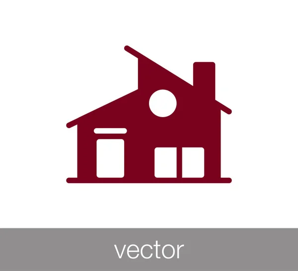 Home icon. House icon. — Stock Vector