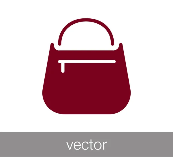 Handtaschensymbol. — Stockvektor