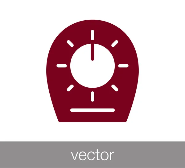 Cook timer icon — Stock Vector