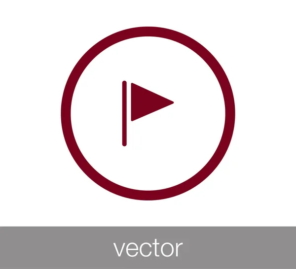 Jednoduché ikony záložky — Stockový vektor