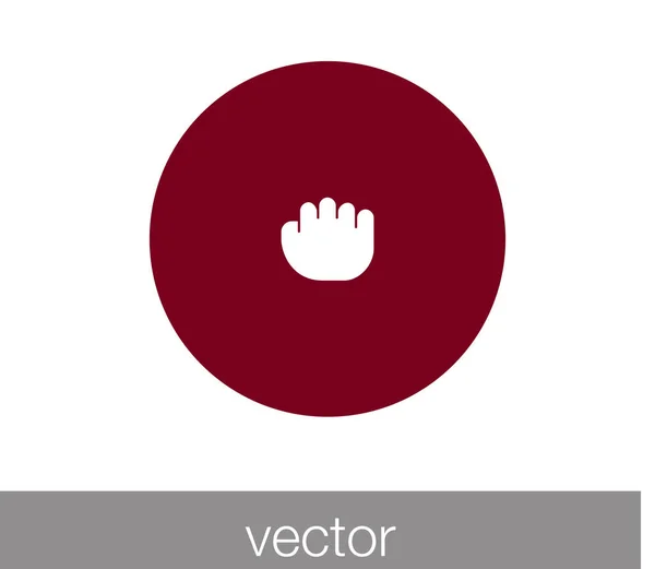 Icône geste tactile — Image vectorielle