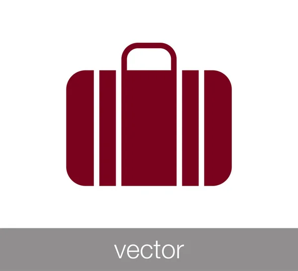 Illustration zum Gepäcksymbol. — Stockvektor