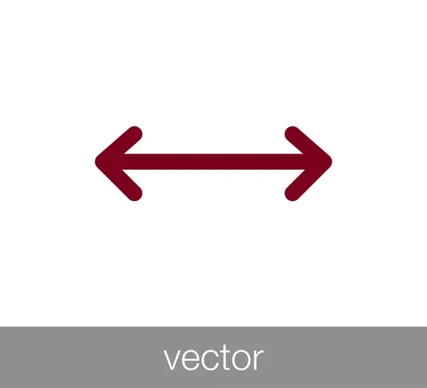Icône symbole échelle . — Image vectorielle