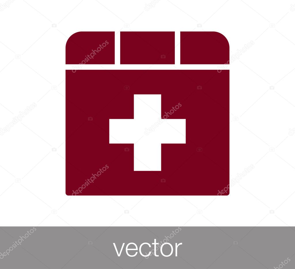 first aid box icon