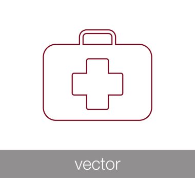 İlk yardım çantası simgesi