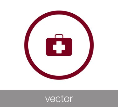 İlk yardım çantası simgesi