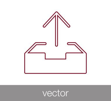 düz simgesi yükle.