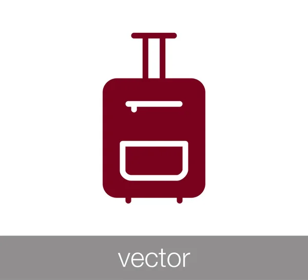 Luggage icon  illustration. — Stock Vector