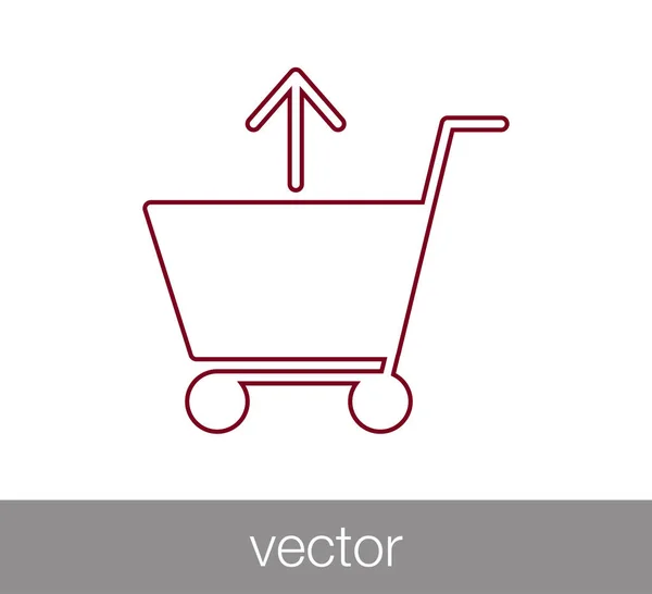 Icono del carrito de compras — Archivo Imágenes Vectoriales