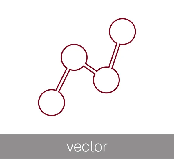 Illustration zur Netzwerkikone. — Stockvektor