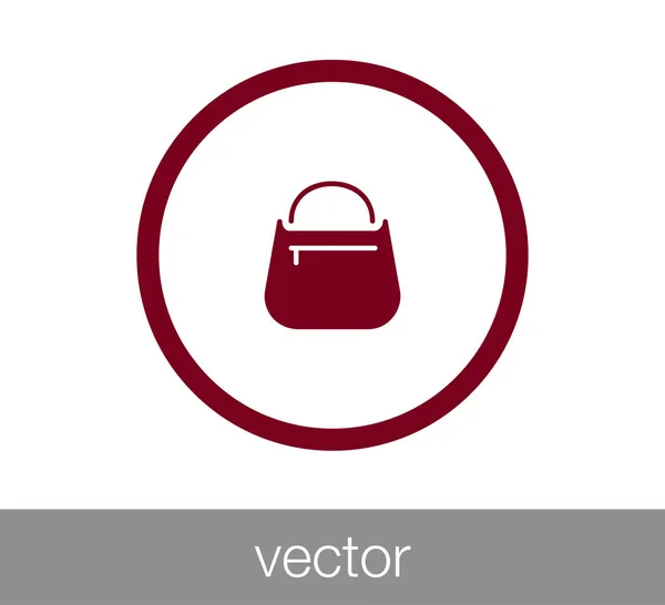 Hand bag icon. — Stock Vector