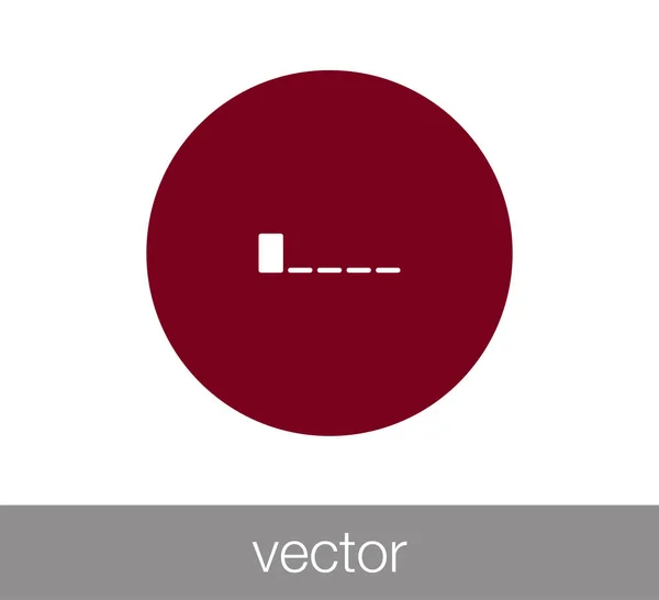 Icono de señal telefónica . — Vector de stock